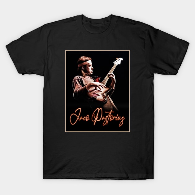 Jaco Pastorius T-Shirt by Designs That Rock